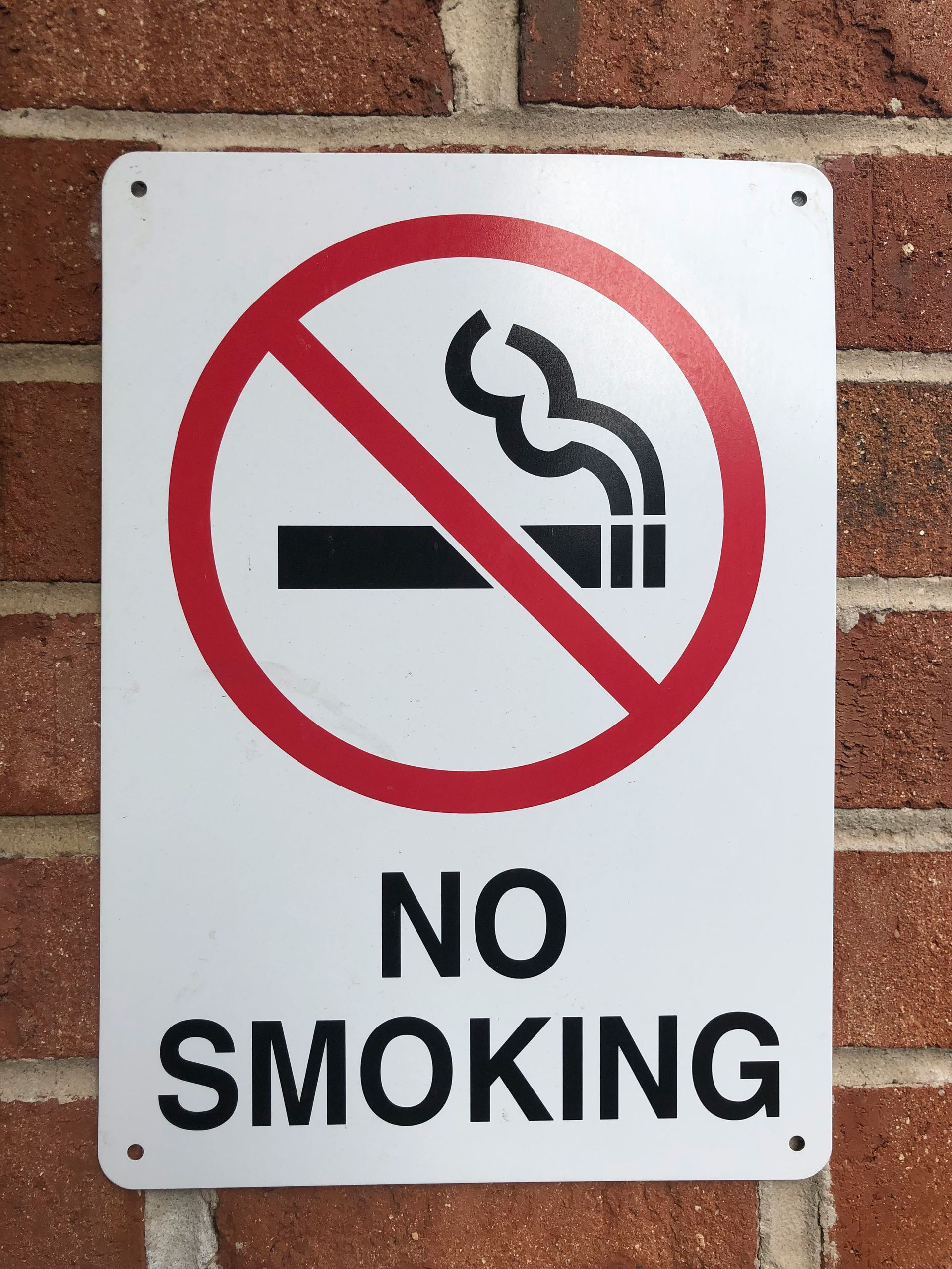No smoking sign