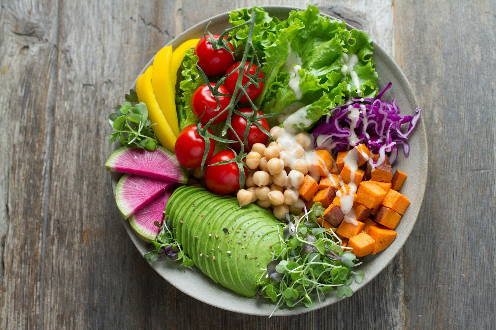 Bowl of veg